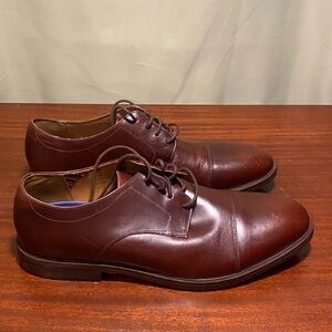 Bostonian Men’s McKewen Cap Toe  Brown Leather Oxford 13M